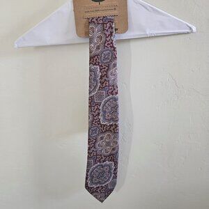 Men's italian silk tie, paisley